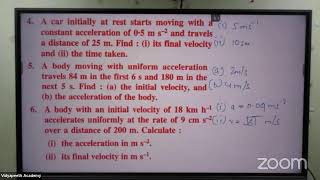 9th Pre Foundation PHYSICS [upl. by Jose]