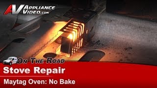 Maytag Stove Repair  No Bake  Igniter [upl. by Lanette775]