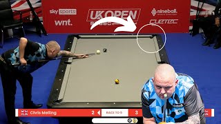 Chris Melling misses EASIEST 8 Ball ever [upl. by Ahsir]