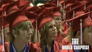 Soldier Surprises Little Sister at High School Graduation [upl. by Haikezeh]