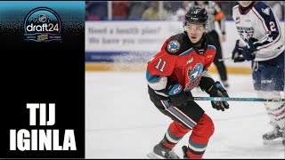 2024 NHL Draft  Tij Iginla  2324 Highlights [upl. by Adore]