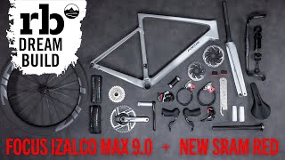 FOCUS IZALCO MAX 90 LTD I NEW SRAM RED 2024 GROUPSET IN DETAIL I ROAD BIKE I DREAM BUILD I [upl. by Ardnoek941]