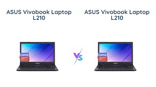 ASUS Vivobook L210 Comparison 64GB vs 128GB eMMC Storage [upl. by Elleneg12]