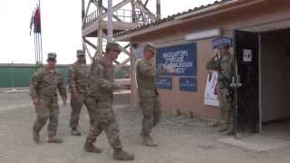 210 SFAB Maj Gen Stephen Townsend visits 210 SFAB at FOB Sharana [upl. by Klug998]