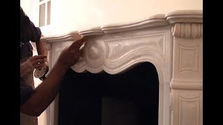 How to Install a Marble Mantel [upl. by Karas]