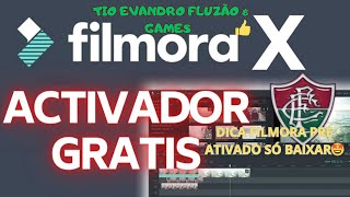 FILMORA SOLUÇÃO EM 2024 FILMORA X OU 10 PRÉ ATIVADO🤩 SÓ BAIXAR E SER FELIZ [upl. by Chaim]