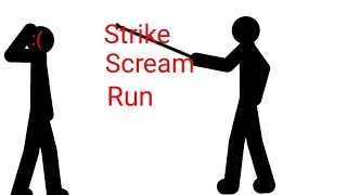 Strike Scream And run  Animation [upl. by Ellehsram]