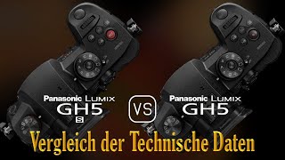 Panasonic Lumix GH5S vs Panasonic Lumix GH5 Ein Vergleich der technischen Daten [upl. by Nanji]