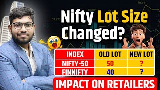 Nifty Lot Size Changed  Impact On Retailers  Retailer Profit or Loss [upl. by Mad659]