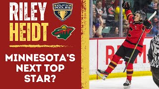 Riley Heidt is the Minnesota Wilds Next Top Star [upl. by Annoj]