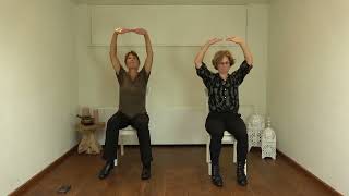 Stoelyoga dans Stayin Alive an de Bee Gees [upl. by Sandler388]