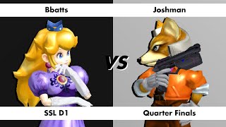 Bbatts vs Joshman  SoCal Star League 4 D1  Quarter Finals [upl. by Moshe]