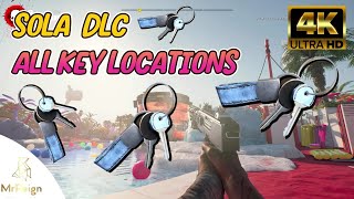 DEAD ISLAND 2 SoLA DLC  ALL KEY LOCATIONS amp ALL LOCK LOCATIONS [upl. by Ettezyl]