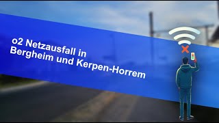 o2 Netzausfall in Bergheim und KerpenHorrem [upl. by Martella]