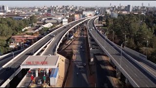 Officials visit Chinabuilt infrastructure projects in Kenya [upl. by Anyalram386]