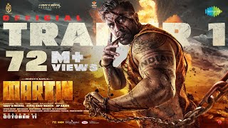 Martin  New Movie Trailer 1 4K Video  Dhruva Sarja  AP Arjun  Uday K Mehta [upl. by Brenden]