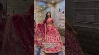 Royal Pink Designer Lehenga Cholu😍Shopping in Chandni Chowkshorts ashortaday lehenga bridal [upl. by Claiborn300]