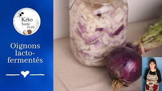 Oignons lactofermentés une méthode de conservation sécuritaire et santé [upl. by Enileda]