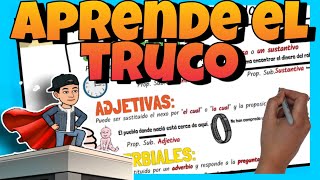 📚 Cómo DIFERENCIAR ORACIONES SUBORDINADAS Sustantivas adjetivas y adverbiales [upl. by Ricard]