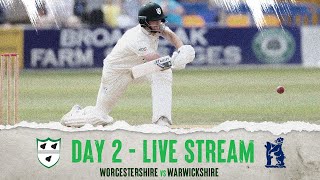 Live Stream  Worcestershire vs Warwickshire 🍐  Day Two [upl. by Oemor]