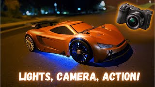 GIANT rc CAR and a NEW CAMERA [upl. by Nyltak]