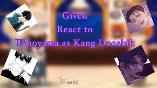 Given react to Uenoyama as Kang Dooshik  ORIGINAL  READ THE DESCRIPTION [upl. by Nathanael]