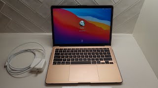 Apple MacBook Air 133” Laptop M1 chip 8GB memory 512GB SSD Gold unboxing with InCase Hardshell case [upl. by Cerelly]