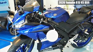 2020 Yamaha R15 V3 BS6  Walkaround [upl. by Luca]