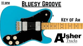 Bluesy Groove Guitar Backing Track Jam in A minor [upl. by Nealson]