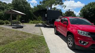 Saint Lucie Army Corps Lock amp Dam Campsite 8 [upl. by Nessy850]