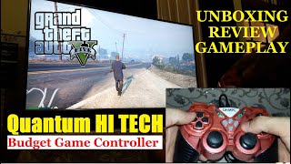 Quantum HiTech QHMPL PC Game Controller Review [upl. by Crudden16]