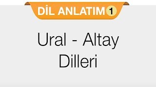 Dil Ailesi  Köken Bakımından Diller  Ural Altay Dilleri [upl. by Madigan]