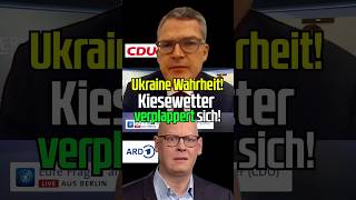 Kiesewetter CDU verplappert sich❗️🧨💥😱Sind das die wahren Ziele im Ukraine Konflikt [upl. by Eyahc]