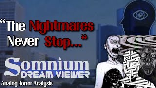 When NIGHTMARES Become REALITY Somnium Dreamviewer Analysis [upl. by Ahsiugal]