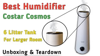 Best Humidifier  Cool Mist Costar Ultrasonic Humidifier Test Review amp Teardown [upl. by Ayad]