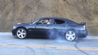 07 charger srt8 stock burnout [upl. by Bust]