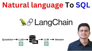 Mastering Natural Language to SQL with LangChain and LangSmith  NL2SQL  With Code 👇 [upl. by Akibma]