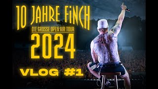 10 Jahre Finch Open Air Tourvlog 1  Nürnberg Saarbrücken [upl. by Annaili]