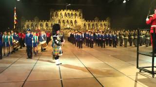 Highland Cathedral bagpipes amp drums live  Tattoo Sankt Gallen [upl. by Eentruok]