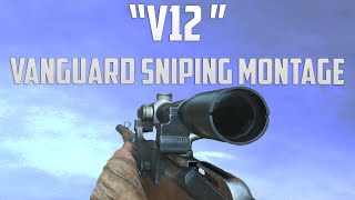 quotV12quot Cod Vanguard Sniping Montage [upl. by Josi]