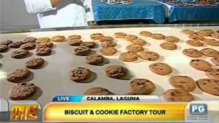 Unang Hirit Biscuit and Cookie Factory Tour [upl. by Asa]