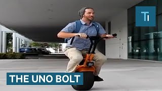 Electric Unicycle Will Let You Explore The World One Wheel At A Time [upl. by Noami]