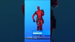 REANIMATED  DEADPOOL SKIN Showcase with All Fortnite Dances amp Emotes Fortnite MARVEL MCU Skin [upl. by Havard]