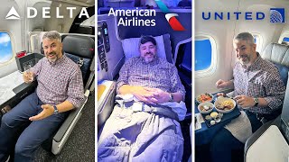 We Flew EVERY US Business Class to Europe Which is Best [upl. by Dettmer]