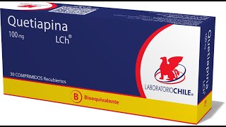 Quetiapina ⛔ NO la tomes sin ver esto  Farmacología [upl. by Heiner]