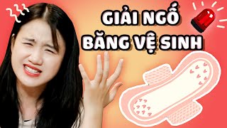 1001 Điều cần biết về Băng vệ sinh  Dùng sao cho đúng  Dậy thì không quạu [upl. by Ecirtra937]