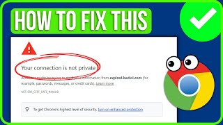 FIXED Google Chrome Your Connection is Not Private 2024 [upl. by Elysee]