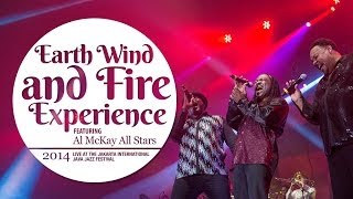 Earth Wind and Fire Experience Live at Java Jazz Festival 2014 [upl. by Atnohs]