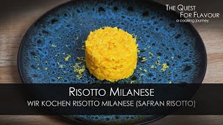 Wir kochen ein RISOTTO MILANESE SAFRAN RISOTTO DEGER [upl. by Shifra]