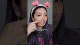 2 makeup tips from IUs makeup artist I NEOGEN HEARTLEAF DAILY MASK 🍃 shorts [upl. by Xylina]